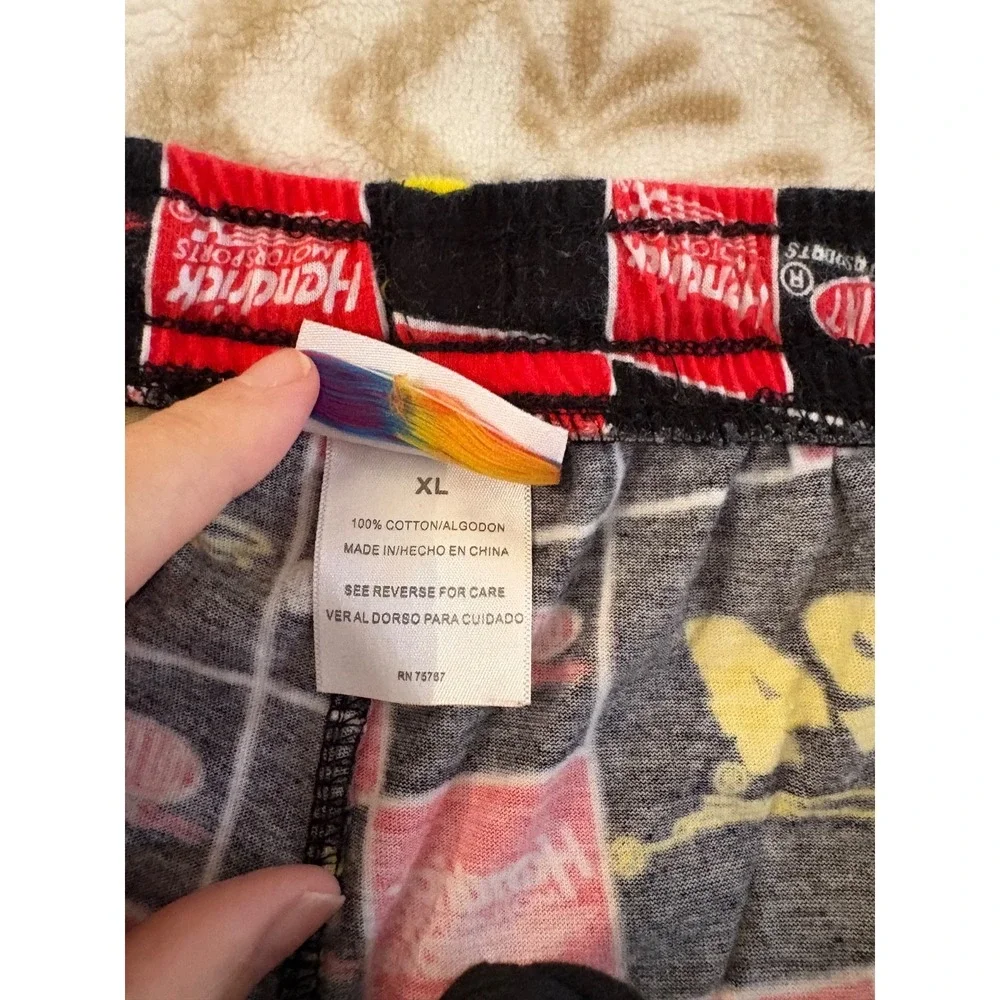 Jeff Gordon NASCAR #24 Dupont Hendrick Motorsports Flannel Pants XL Cotton Vinta - Picture 2 of 6